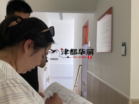 银川装修公司|银川爱幼托管中心设计装修项目现场勘查