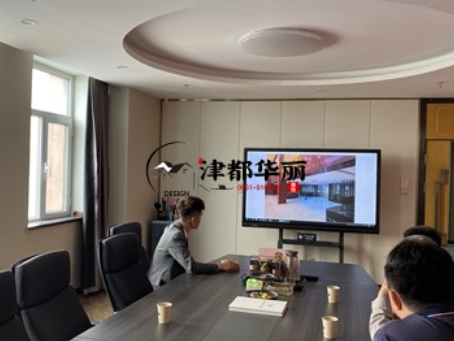 银川装修公司|银川办公楼设计装修初版方案沟通